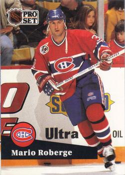 1991-92 Pro Set #415 Mario Roberge Front