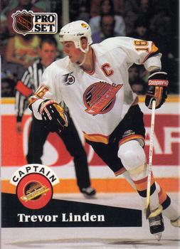 1991-92 Pro Set #586 Trevor Linden Front