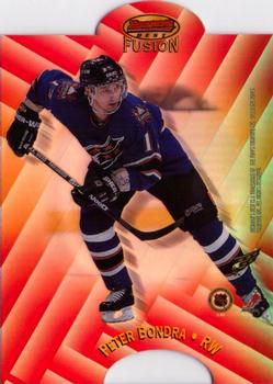 1998-99 Bowman's Best - Mirror Image Fusion Refractors #F13 Peter Bondra / Marian Hossa Front