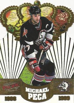 1998-99 Pacific - Gold Crown Die Cuts #5 Michael Peca Front