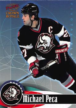 1998-99 Pacific Crown Royale - Pivotal Players #3 Michael Peca Front