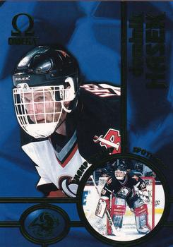 1998-99 Pacific Omega - Championship Spotlight Green #2 Dominik Hasek Front