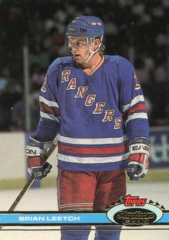 1991-92 Stadium Club #201 Brian Leetch Front