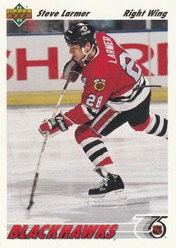 1991-92 Upper Deck #257 Steve Larmer Front