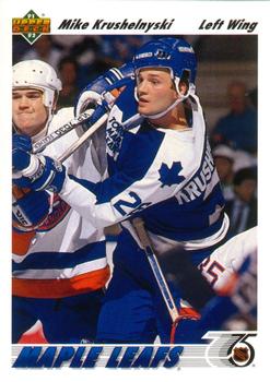 1991-92 Upper Deck #320 Mike Krushelnyski Front