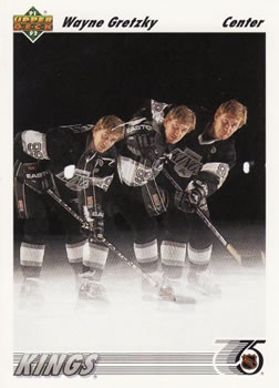 1991-92 Upper Deck #437 Wayne Gretzky Front