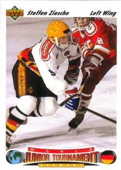 1991-92 Upper Deck #679 Steffen Ziesche Front