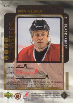 1998-99 SP Authentic - Stat Masters #S04 Doug Gilmour Back