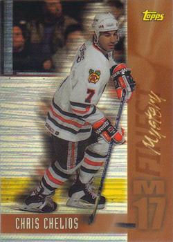 1998-99 Topps - Mystery Finest Bronze Refractors #M17 Chris Chelios Front