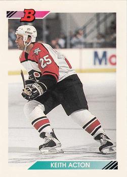 1992-93 Bowman #184 Keith Acton Front