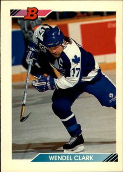 1992-93 Bowman #325 Wendel Clark Front