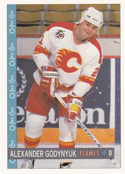 1992-93 O-Pee-Chee #10 Alexander Godynyuk Front