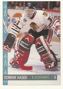 1992-93 O-Pee-Chee #301 Dominik Hasek Front