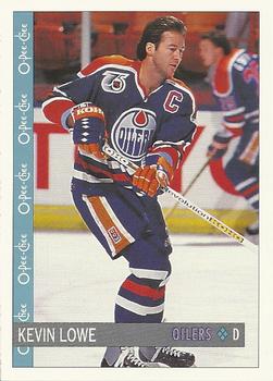 1992-93 O-Pee-Chee #302 Kevin Lowe Front