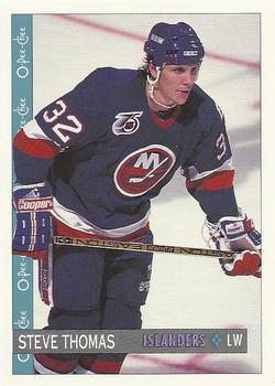 1992-93 O-Pee-Chee #395 Steve Thomas Front