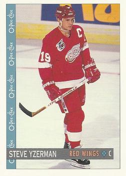 1992-93 O-Pee-Chee #61 Steve Yzerman Front