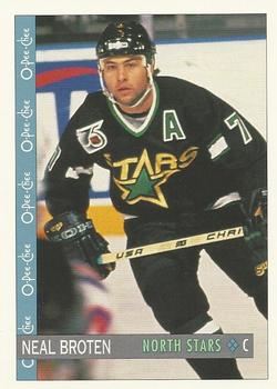 1992-93 O-Pee-Chee #62 Neal Broten Front