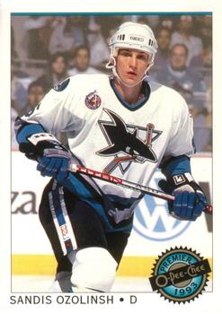 1992-93 O-Pee-Chee Premier #104 Sandis Ozolinsh Front