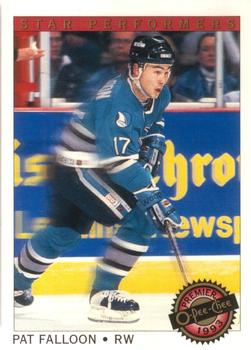 1992-93 O-Pee-Chee Premier - Star Performers #12 Pat Falloon Front