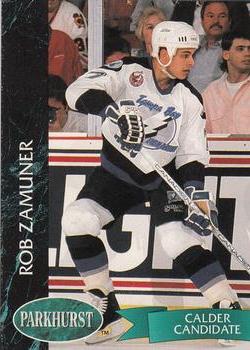 1992-93 Parkhurst #171 Rob Zamuner Front