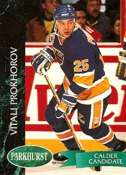 1992-93 Parkhurst #157 Vitali Prokhorov Front