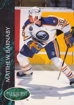 1992-93 Parkhurst #483 Matthew Barnaby Front