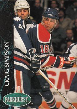 1992-93 Parkhurst #51 Craig Simpson Front