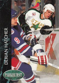 1992-93 Parkhurst #72 Derian Hatcher Front