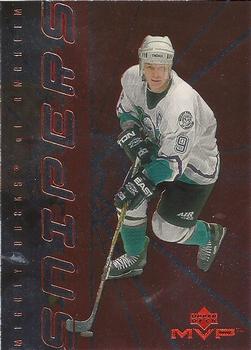 1998-99 Upper Deck MVP - Snipers #S06 Paul Kariya Front