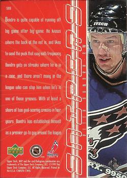 1998-99 Upper Deck MVP - Snipers #S09 Peter Bondra Back