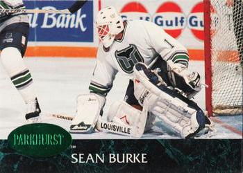 1992-93 Parkhurst - Emerald Ice #57 Sean Burke Front