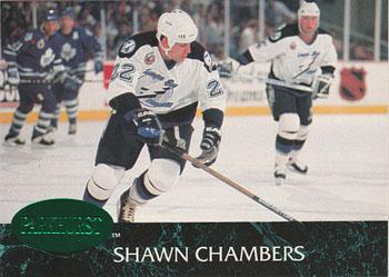 1992-93 Parkhurst - Emerald Ice #406 Shawn Chambers Front