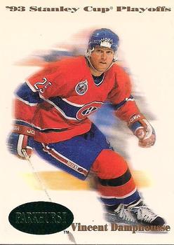 1992-93 Parkhurst - Emerald Ice #496 Vincent Damphousse Front