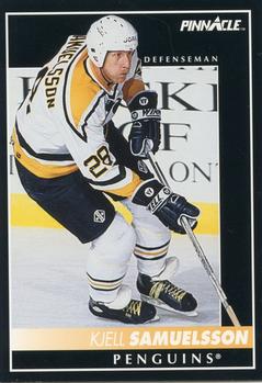 1992-93 Pinnacle #306 Kjell Samuelsson Front