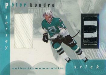 1999-00 Be a Player Memorabilia - All-Star Jersey and Stick #S-28 Peter Bondra Front