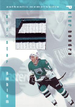 1999-00 Be a Player Memorabilia - All-Star Emblems #E-28 Peter Bondra Front