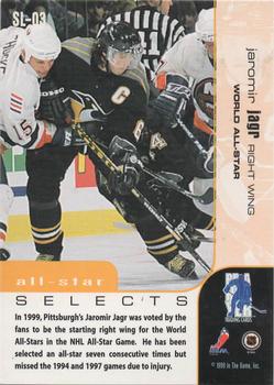 1999-00 Be a Player Memorabilia - All-Star Selects Silver #SL-03 Jaromir Jagr Back