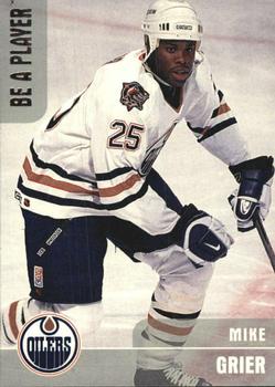 1999-00 Be a Player Memorabilia - Silver #222 Mike Grier Front