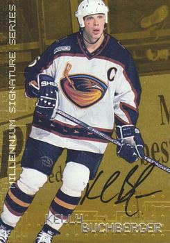 1999-00 Be a Player Millennium Signature Series - Autographs Gold #19 Kelly Buchberger Front