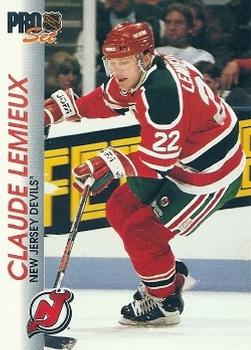 1992-93 Pro Set #98 Claude Lemieux Front