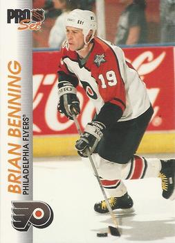 1992-93 Pro Set #135 Brian Benning Front