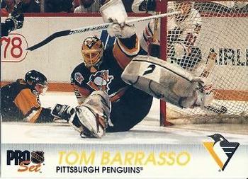 1992-93 Pro Set #145 Tom Barrasso Front