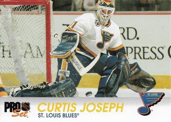1992-93 Pro Set #164 Curtis Joseph Front