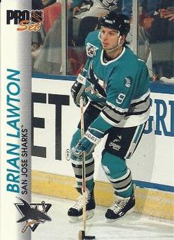 1992-93 Pro Set #173 Brian Lawton Front