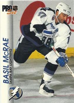 1992-93 Pro Set #176 Basil McRae Front