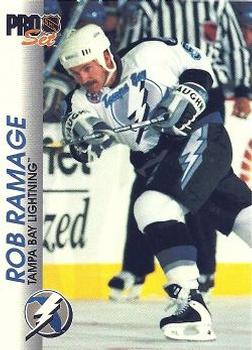 1992-93 Pro Set #177 Rob Ramage Front