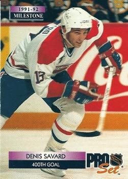 1992-93 Pro Set #260 Denis Savard Front