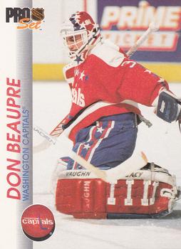 1992-93 Pro Set #206 Don Beaupre Front