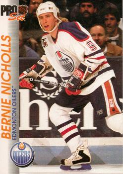 1992-93 Pro Set #52 Bernie Nicholls Front