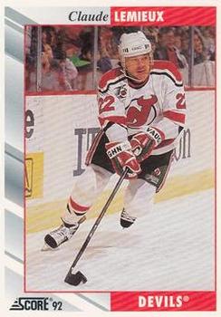 1992-93 Score #8 Claude Lemieux Front